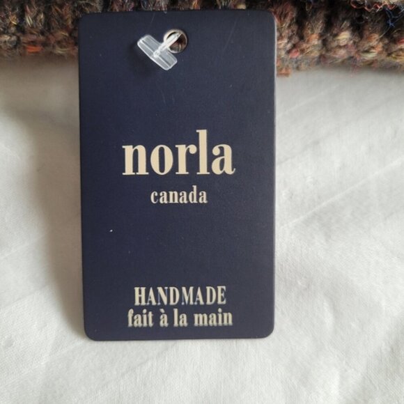 Norla Canada Alpaca, Wool Brown Toque - Picture 3 of 6